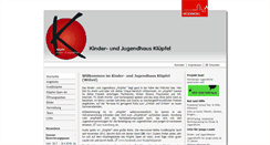 Desktop Screenshot of kluepfel.de